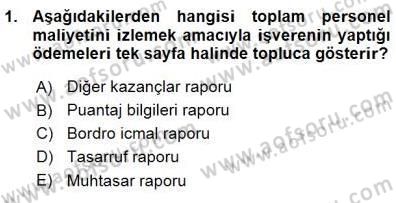 Belge Yönetimi ve Ofis Uygulamaları Dersi 2015 - 2016 Yılı (Vize) Ara Sınav Soruları 1. Soru