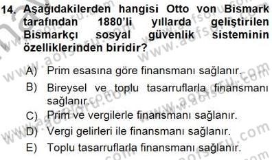 Belge Yönetimi ve Ofis Uygulamaları Dersi 2015 - 2016 Yılı (Vize) Ara Sınavı 14. Soru