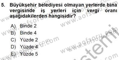 Belge Yönetimi ve Ofis Uygulamaları Dersi 2015 - 2016 Yılı (Vize) Ara Sınav Soruları 5. Soru