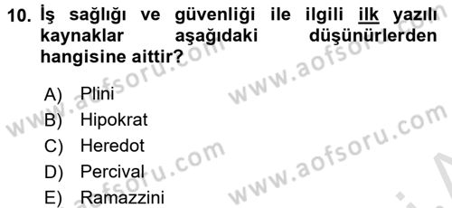 Belge Yönetimi ve Ofis Uygulamaları Dersi 2017 - 2018 Yılı (Vize) Ara Sınav Soruları 10. Soru