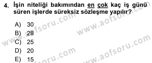Belge Yönetimi ve Ofis Uygulamaları Dersi 2017 - 2018 Yılı (Vize) Ara Sınav Soruları 4. Soru