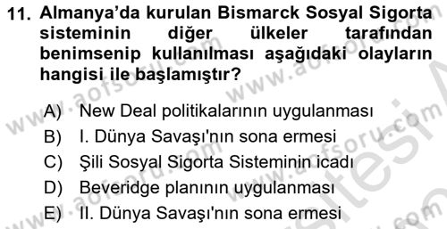Belge Yönetimi ve Ofis Uygulamaları Dersi 2023 - 2024 Yılı (Vize) Ara Sınav Soruları 11. Soru