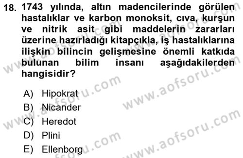 Belge Yönetimi ve Ofis Uygulamaları Dersi 2023 - 2024 Yılı (Vize) Ara Sınav Soruları 18. Soru