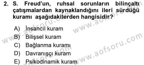 Görüşme Teknikleri Dersi 2015 - 2016 Yılı Tek Ders Sınav Soruları 2. Soru