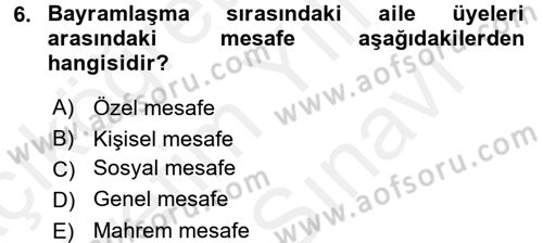 Görüşme Teknikleri Dersi 2017 - 2018 Yılı (Vize) Ara Sınavı 6. Soru