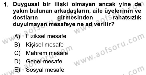 Görüşme Teknikleri Dersi 2021 - 2022 Yılı (Final) Dönem Sonu Sınav Soruları 1. Soru