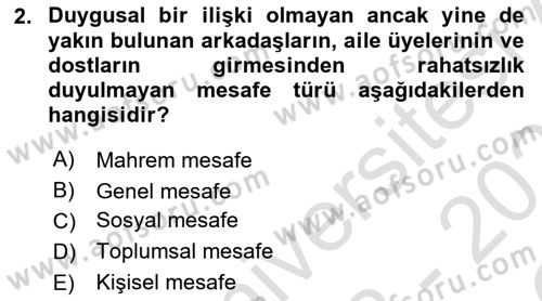 Görüşme Teknikleri Dersi 2022 - 2023 Yılı Yaz Okulu Sınav Soruları 2. Soru