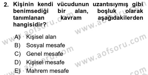 Görüşme Teknikleri Dersi 2023 - 2024 Yılı (Vize) Ara Sınav Soruları 2. Soru