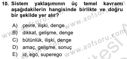 Görüşme Teknikleri Dersi 2023 - 2024 Yılı (Final) Dönem Sonu Sınav Soruları 10. Soru