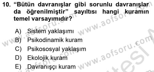 Görüşme Teknikleri Dersi 2023 - 2024 Yılı Yaz Okulu Sınav Soruları 10. Soru