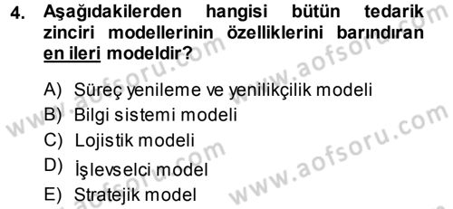 E-İş Süreçleri Dersi 2012 - 2013 Yılı (Final) Dönem Sonu Sınav Soruları 4. Soru