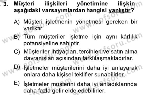 E-İş Süreçleri Dersi 2014 - 2015 Yılı (Final) Dönem Sonu Sınav Soruları 3. Soru