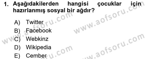 E-İş Süreçleri Dersi 2016 - 2017 Yılı 3 Ders Sınav Soruları 1. Soru