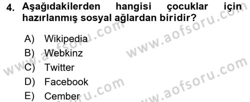 E-İş Süreçleri Dersi 2017 - 2018 Yılı (Vize) Ara Sınav Soruları 4. Soru