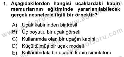 İşletmelerde Eğitim ve Geliştirme Dersi 2018 - 2019 Yılı Yaz Okulu Sınav Soruları 1. Soru