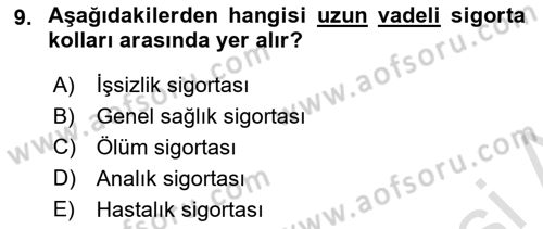 Ücret ve Ödül Yönetimi Dersi 2022 - 2023 Yılı Yaz Okulu Sınav Soruları 9. Soru