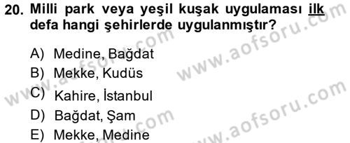 İslam Ahlak Esasları Dersi 2013 - 2014 Yılı (Final) Dönem Sonu Sınav Soruları 20. Soru