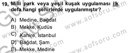 İslam Ahlak Esasları Dersi 2014 - 2015 Yılı (Final) Dönem Sonu Sınav Soruları 19. Soru