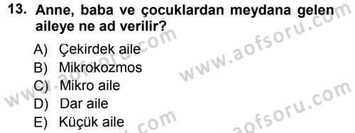 İslam Ahlak Esasları Dersi 2014 - 2015 Yılı Tek Ders Sınav Soruları 13. Soru