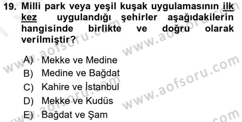İslam Ahlak Esasları Dersi 2016 - 2017 Yılı (Final) Dönem Sonu Sınav Soruları 19. Soru