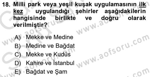 İslam Ahlak Esasları Dersi 2019 - 2020 Yılı (Final) Dönem Sonu Sınav Soruları 18. Soru