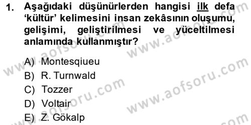İslam Kurumları ve Medeniyeti Dersi 2014 - 2015 Yılı (Vize) Ara Sınav Soruları 1. Soru