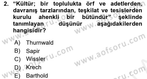 İslam Kurumları ve Medeniyeti Dersi 2015 - 2016 Yılı (Vize) Ara Sınav Soruları 2. Soru