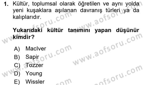 İslam Kurumları ve Medeniyeti Dersi 2017 - 2018 Yılı 3 Ders Sınav Soruları 1. Soru