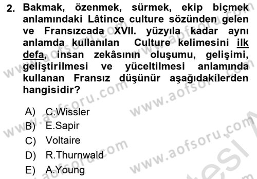 İslam Kurumları ve Medeniyeti Dersi 2024 - 2025 Yılı (Vize) Ara Sınav Soruları 2. Soru
