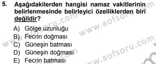 Günümüz Fıkıh Problemleri Dersi 2012 - 2013 Yılı (Vize) Ara Sınav Soruları 5. Soru