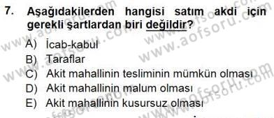 Günümüz Fıkıh Problemleri Dersi 2012 - 2013 Yılı (Final) Dönem Sonu Sınav Soruları 7. Soru