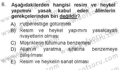Günümüz Fıkıh Problemleri Dersi 2012 - 2013 Yılı Tek Ders Sınav Soruları 6. Soru