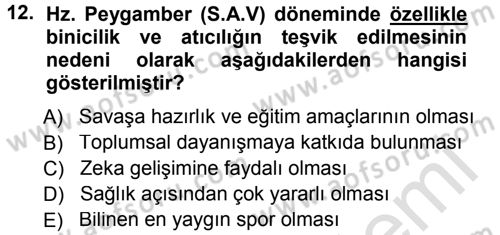 Günümüz Fıkıh Problemleri Dersi 2013 - 2014 Yılı Tek Ders Sınav Soruları 12. Soru