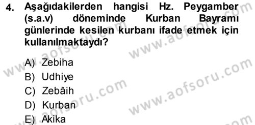 Günümüz Fıkıh Problemleri Dersi 2014 - 2015 Yılı Tek Ders Sınav Soruları 4. Soru