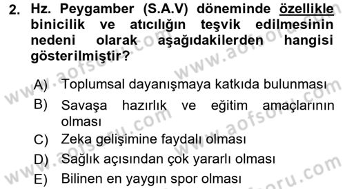 Günümüz Fıkıh Problemleri Dersi 2015 - 2016 Yılı Tek Ders Sınav Soruları 2. Soru