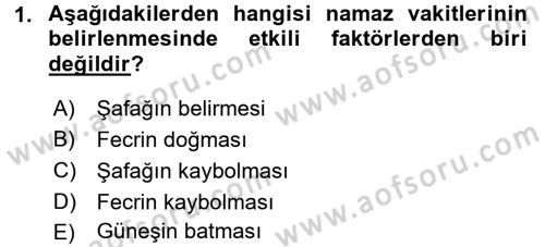 Günümüz Fıkıh Problemleri Dersi 2016 - 2017 Yılı 3 Ders Sınav Soruları 1. Soru