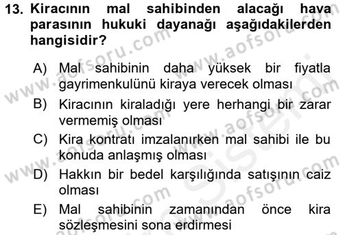 Günümüz Fıkıh Problemleri Dersi 2016 - 2017 Yılı (Final) Dönem Sonu Sınav Soruları 13. Soru