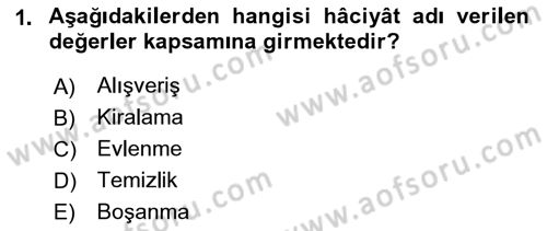 Günümüz Fıkıh Problemleri Dersi 2018 - 2019 Yılı Yaz Okulu Sınav Soruları 1. Soru