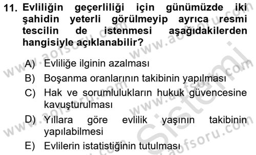 Günümüz Fıkıh Problemleri Dersi 2023 - 2024 Yılı (Vize) Ara Sınav Soruları 11. Soru