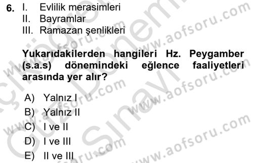 Günümüz Fıkıh Problemleri Dersi 2023 - 2024 Yılı (Final) Dönem Sonu Sınav Soruları 6. Soru