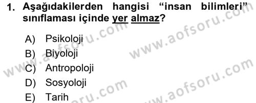 Din Sosyolojisi Dersi 2017 - 2018 Yılı (Final) Dönem Sonu Sınav Soruları 1. Soru