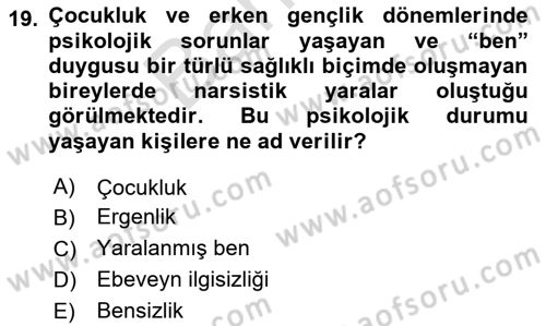 Din Sosyolojisi Dersi 2023 - 2024 Yılı (Final) Dönem Sonu Sınav Soruları 19. Soru
