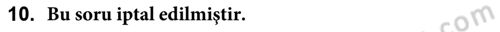Din Eğitimi ve Din Hizmetlerinde Rehberlik Dersi 2018 - 2019 Yılı (Final) Dönem Sonu Sınav Soruları 10. Soru