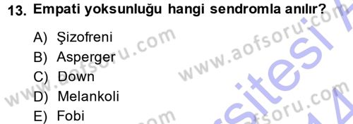 Halkla İlişkiler Ve İletişim Dersi 2013 - 2014 Yılı (Final) Dönem Sonu Sınav Soruları 13. Soru