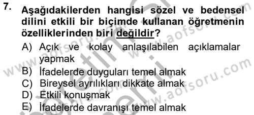 Halkla İlişkiler Ve İletişim Dersi 2014 - 2015 Yılı (Final) Dönem Sonu Sınav Soruları 7. Soru