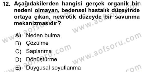 Halkla İlişkiler Ve İletişim Dersi Ara Sınavı Deneme Sınav Soruları 12. Soru