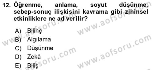 Halkla İlişkiler Ve İletişim Dersi 2015 - 2016 Yılı (Final) Dönem Sonu Sınav Soruları 12. Soru