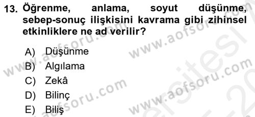 Halkla İlişkiler Ve İletişim Dersi 2015 - 2016 Yılı Tek Ders Sınav Soruları 13. Soru
