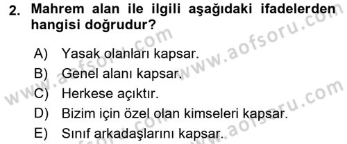 Halkla İlişkiler Ve İletişim Dersi 2015 - 2016 Yılı Tek Ders Sınav Soruları 2. Soru