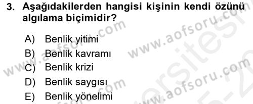 Halkla İlişkiler Ve İletişim Dersi 2015 - 2016 Yılı Tek Ders Sınav Soruları 3. Soru